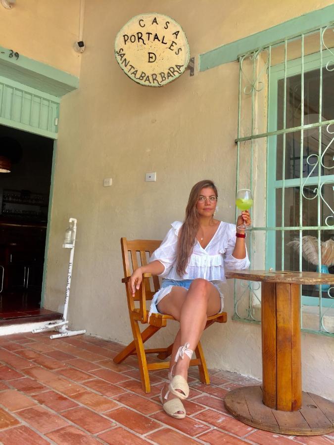 Casa Portales De Santa Barbara Hotell Mompos Exteriör bild