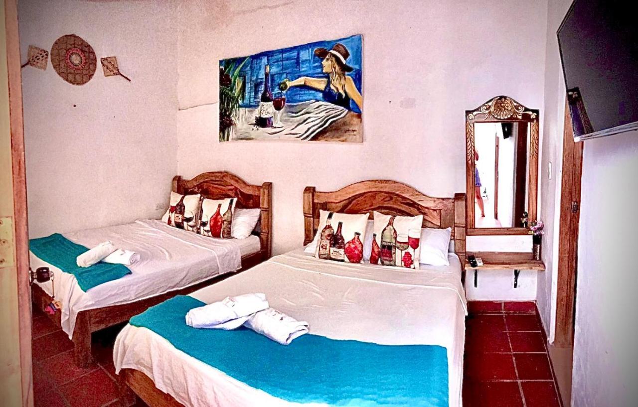Casa Portales De Santa Barbara Hotell Mompos Exteriör bild